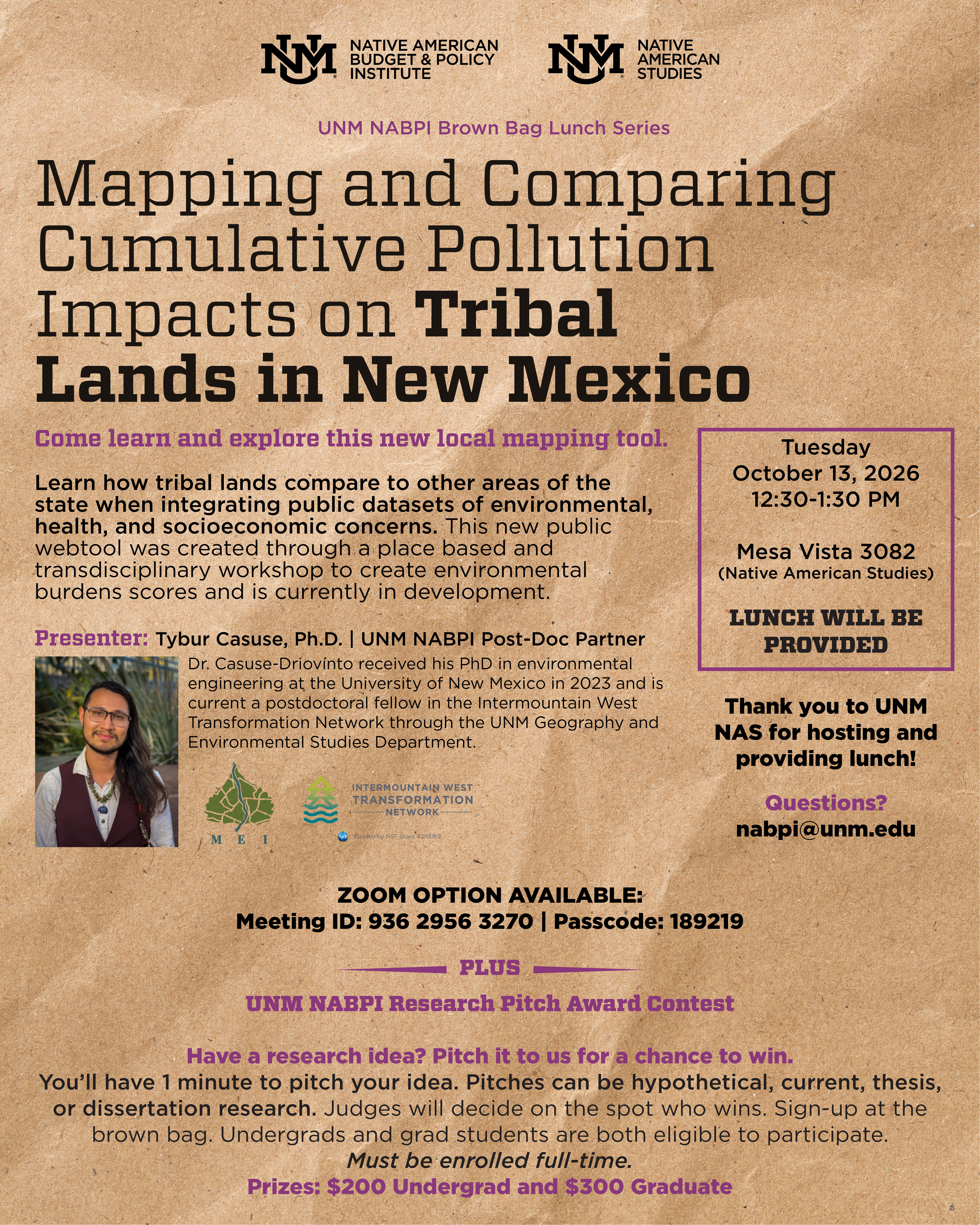 Pollution Impacts on Tribal Lands Brown Bag